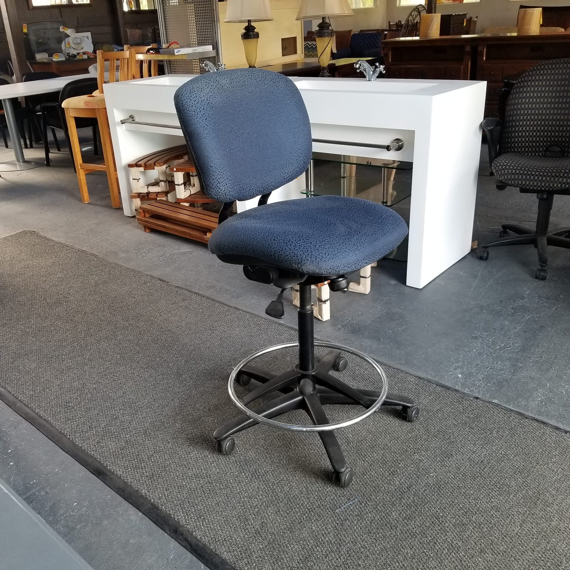 Extra tall discount office chair casters